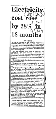 Prices General 1984