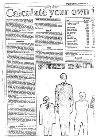 Prices General 1989 - 1990