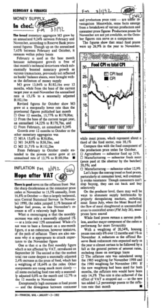 Prices General 1992