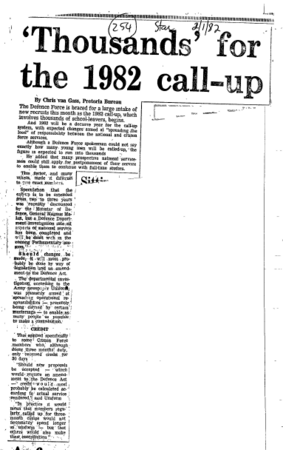 Public Sector Government Defense 1982 A