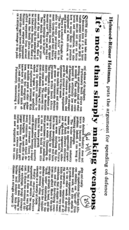 Public Sector Government Defense 1991 A