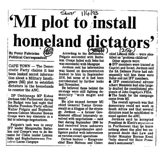 Public Sector Government Defense 1993 A
