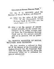 Public Sector Government General 1975 - 1979