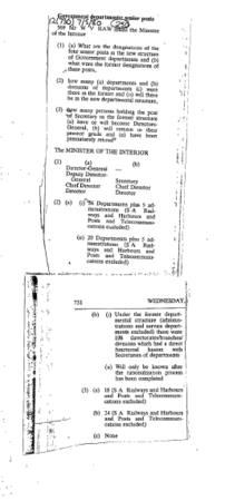 Public Sector Government General 1980 - 1981
