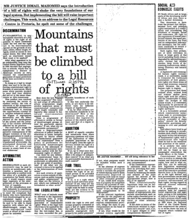 Public Sector Government Justice 1993 B
