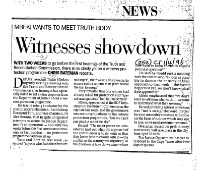 Public Sector Government Justice 1996 B