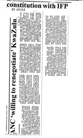 Public Sector Government Local Authority - KZN 1998
