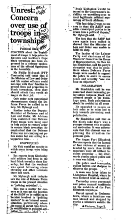 Public Sector Government Police 1985 B