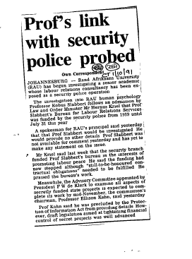 Public Sector Government Police 1992 A