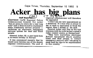 Public Sector Government Police 1992 C