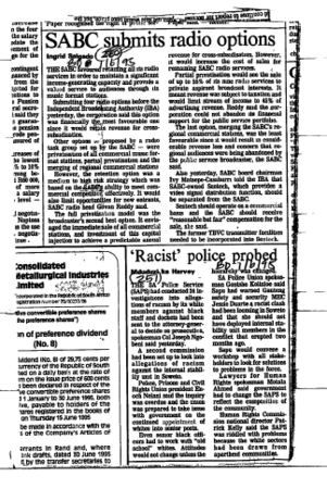 Public Sector Government Police 1995 C