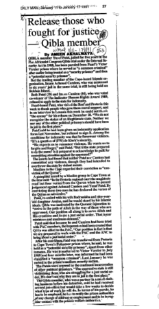 Public Sector Government Prisons 1991 A