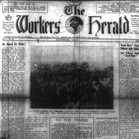 The Workers Herald, 1927,  June 15