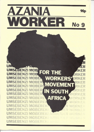 Azania Worker Number 9- February 1988