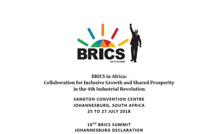 BRICS in Africa: Collaboration for Inclusive Growth and Shared Prosperity in the 4th Industrial Revolution
