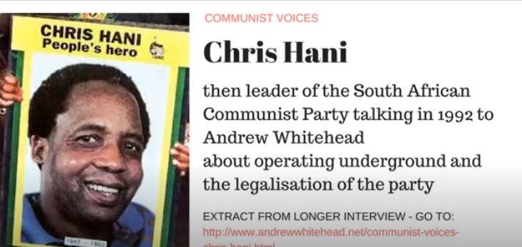 Communist Voices - Chris Hani