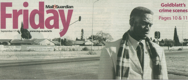 Shot on the Spot by Shaun de Waal (Mail & Guardian), 17 September 2010