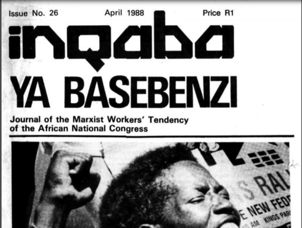Inqaba ya basebenzi Issue 26, April 1988