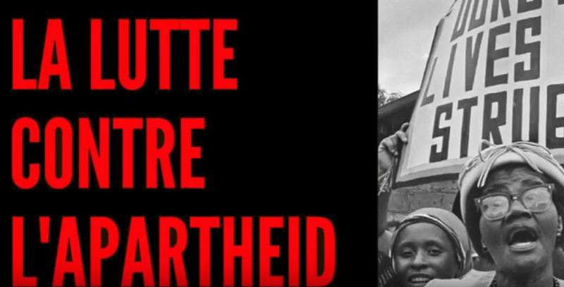 'La lutte contre l'Apartheid'