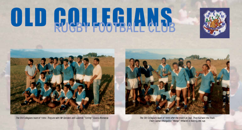 Old Collegians Rugby Football Club Images from 1984