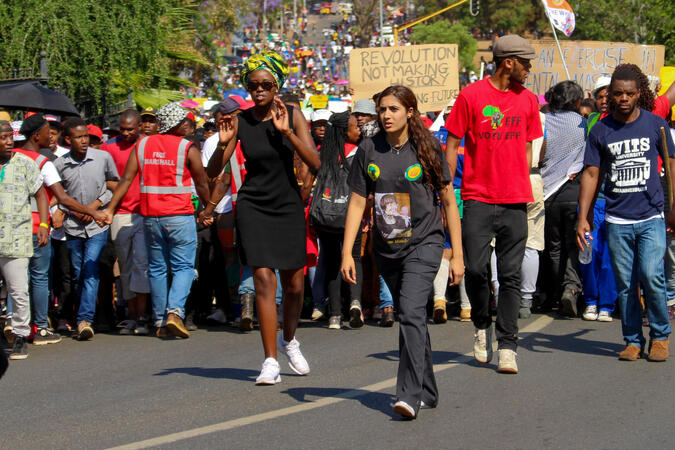 Interview with Shaeera Kalla, former SRC president at Wits University, interviewed by Kyla Mc Nulty