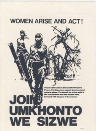 Women in the ANC-led underground by Raymond Suttner