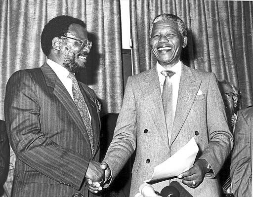 Mangosuthu and Mandela