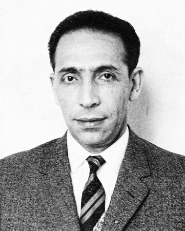 Algerian head of state Mohamed Boudiaf