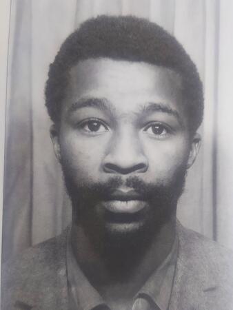 Former President Thabo Mbeki, in 1969.