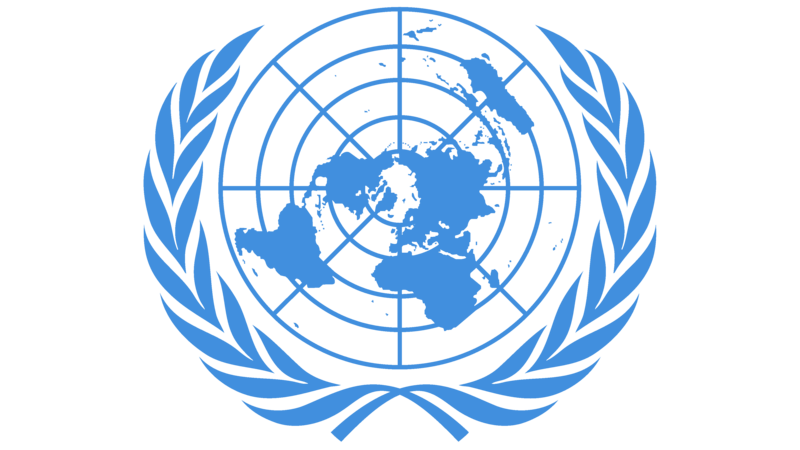 The UN logo