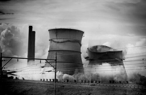 The iconic Athlone cooling towers are demolished