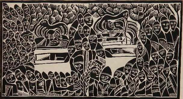 Bhekisani Manyoni, artist, is born in Greytown