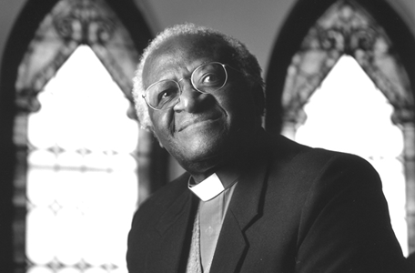 Archbishop Desmond Tutu is arrested