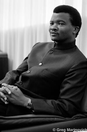 President de Klerk warns General Bantu Holomisa