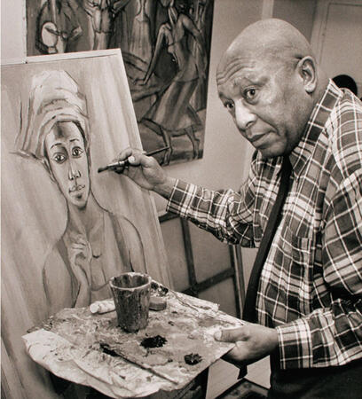 South African artist, Gerard Sekoto, dies