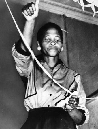 Lillian Ngoyi, well-known anti-Apartheid activist, dies 