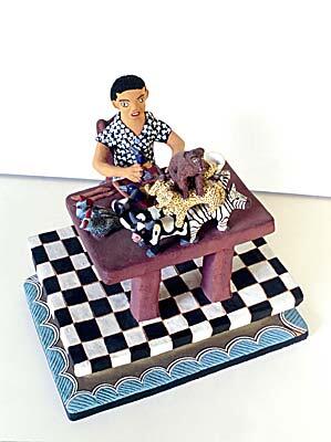 Bonnie Ntshalintshali, SA artist, is born 