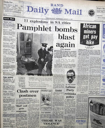 Rand Daily Mail publishes exposé of conditions in Homelands