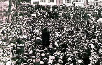 About 22 000 miners on Witwatersrand gold mines go on strike in what became known as the Rand Rebellion