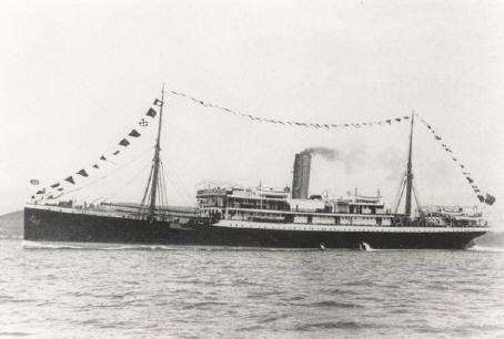 The SS Mendi began its journey from Cape Town to Plymouth