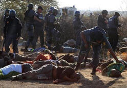 South African major mass killings timeline 1900-2012