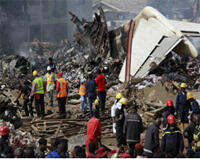 A Nigerian Boeing 727 airliner carrying 143 people crashes some twenty-five miles from Lagos, killing all on board