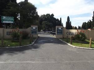 The entrance at Stikland Cemetery, Bellville, Cape Town