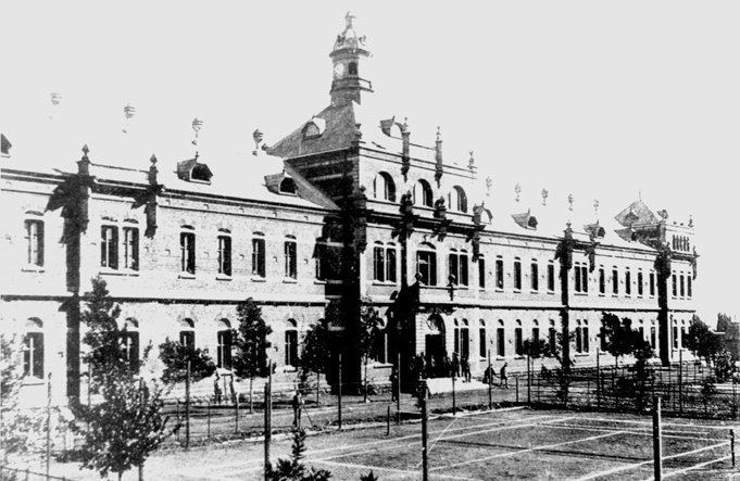 Artillery Road Barracks at the H.Q. of South African Defence
