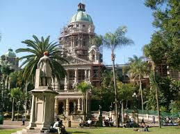 City Hall and Francis Farewell Gardens, Durban