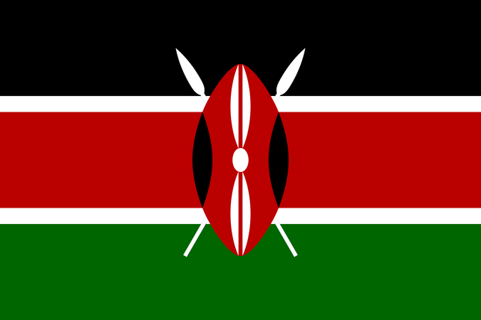 Kenyan Flag
