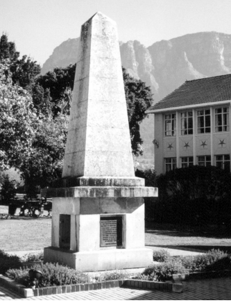 Hershel Memorial Obelisk, Claremont-Cape Town