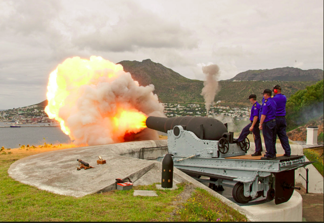 MLR-cannon, Middle North Battery, Simonstown