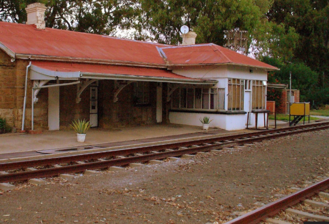 Railway Station, Sannaspos, Bloemfontein