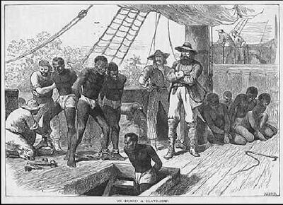First enslaved people arrive in Cape Town